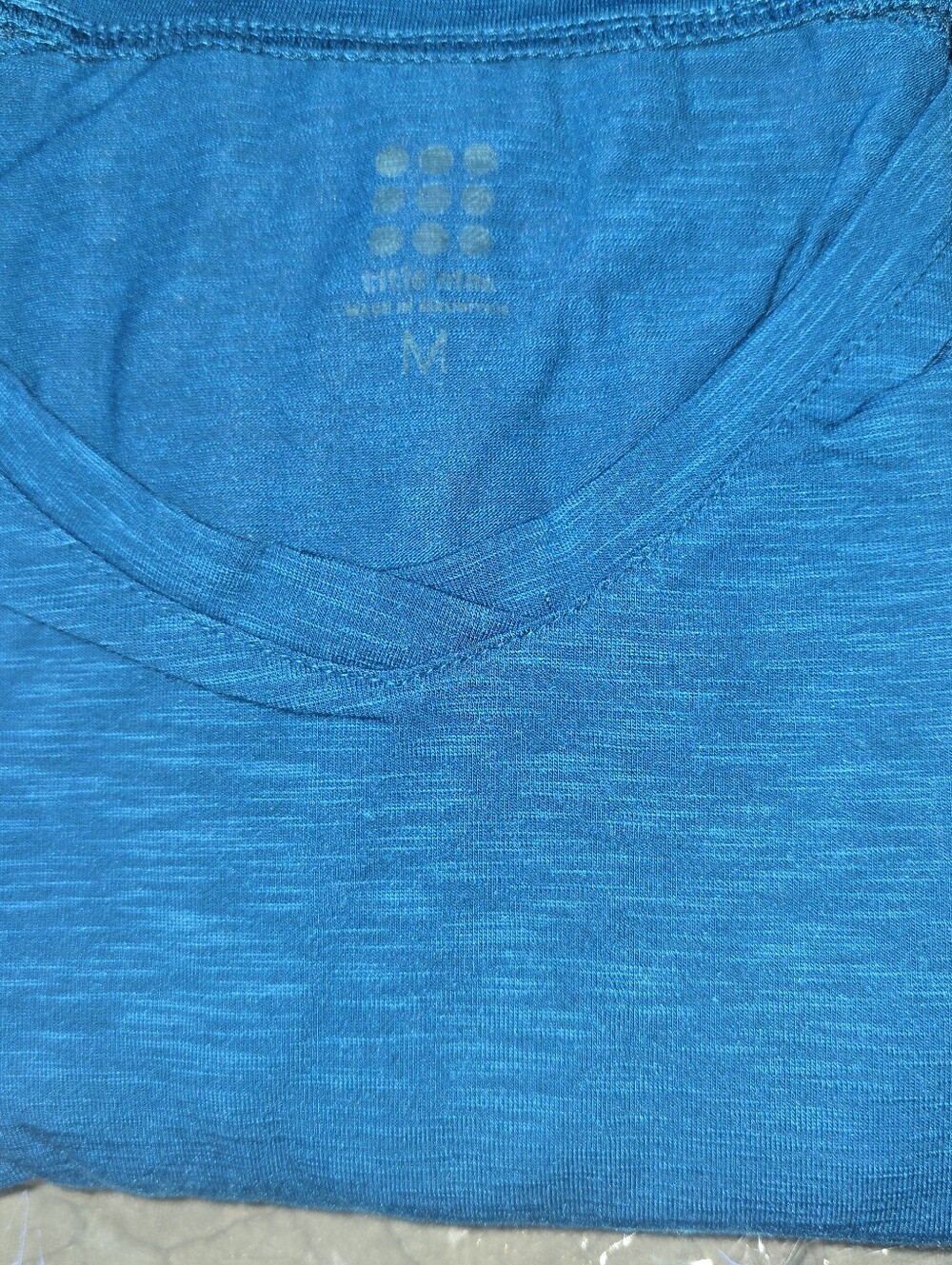 Title Nine Women's Short Sleeve Athletic Shirt in Blue - Picture 4 of 4